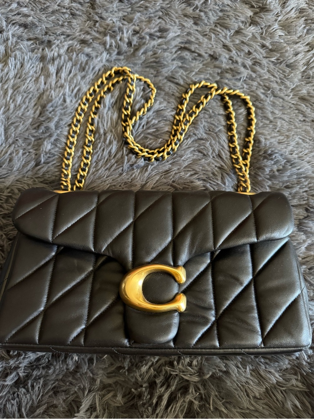Coach Quilted Leather 20 Tabby bag